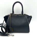 Fendi Black Leather Petite 3Jours Tote Fendi LA16266