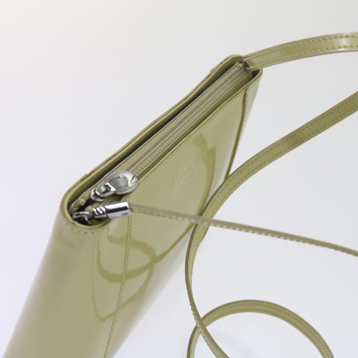 Dior  Patent Leather Shoulder Bag (Pre-Owned)
