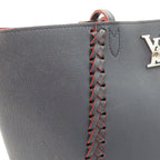Louis Vuitton Lockme Cabas Grained Calf Leather Tote Bag
