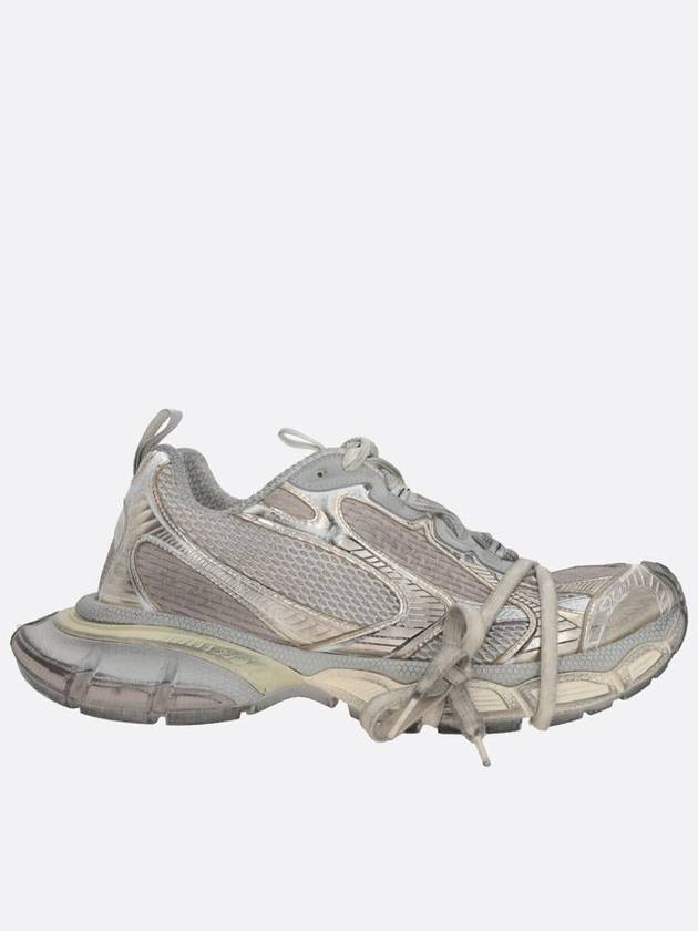 Balenciaga 3XL Mesh Panel Low Top Sneakers Grey
