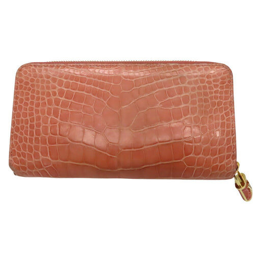 Louis Vuitton Zippy Padlock Crocodile Wallet