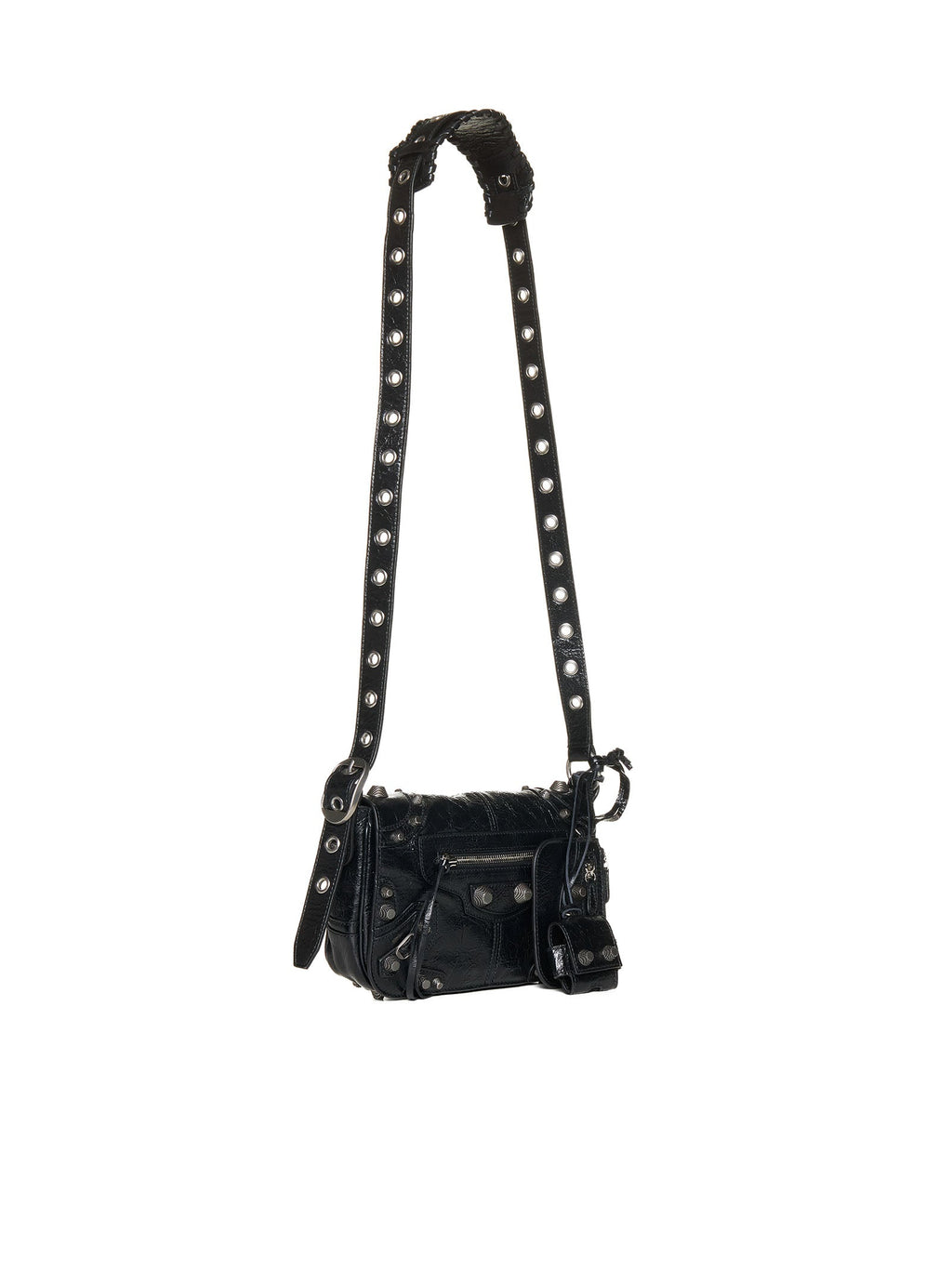 Balenciaga Men Le Cagole Xs Flap Bag For Men In Black