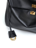 Balenciaga Women Black Medium Rodeo Handbag