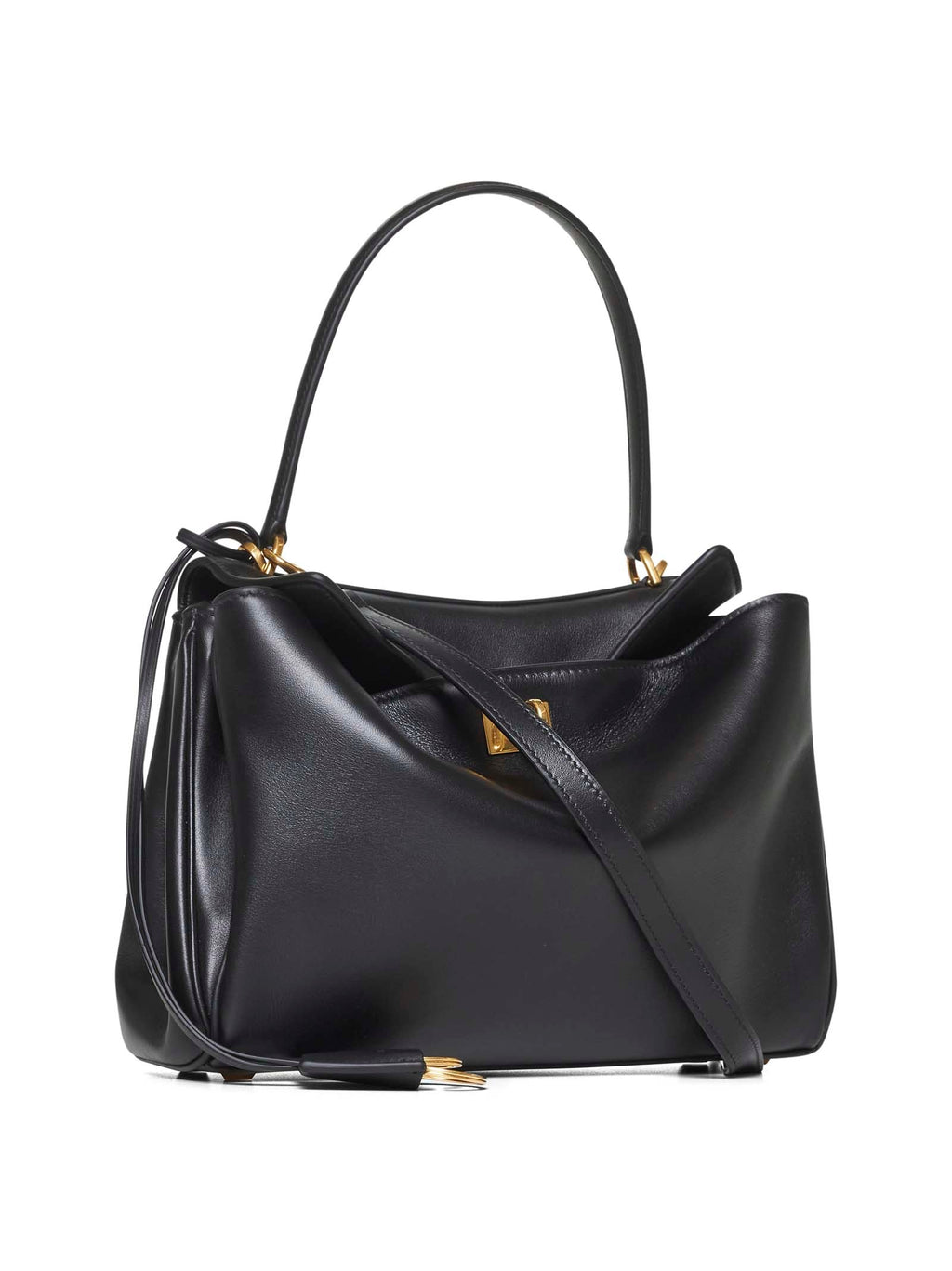 Balenciaga Women Black Small Rodeo Handbag