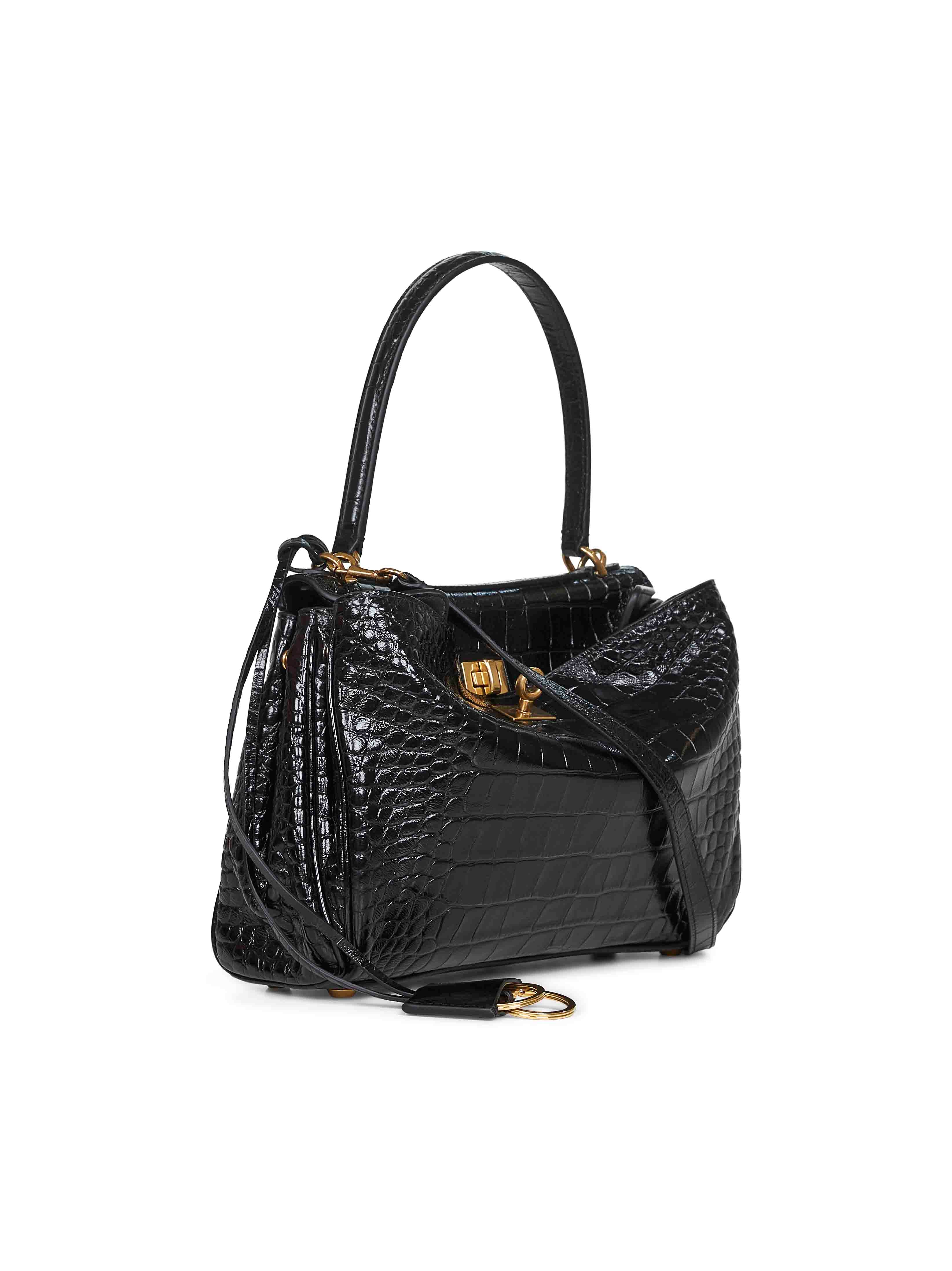 Balenciaga Women Black Rodeo Small Handbag