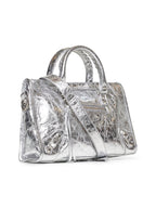 Balenciaga Women Silver Le City Small Bag