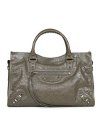 Balenciaga Women Green Le City Medium Bag