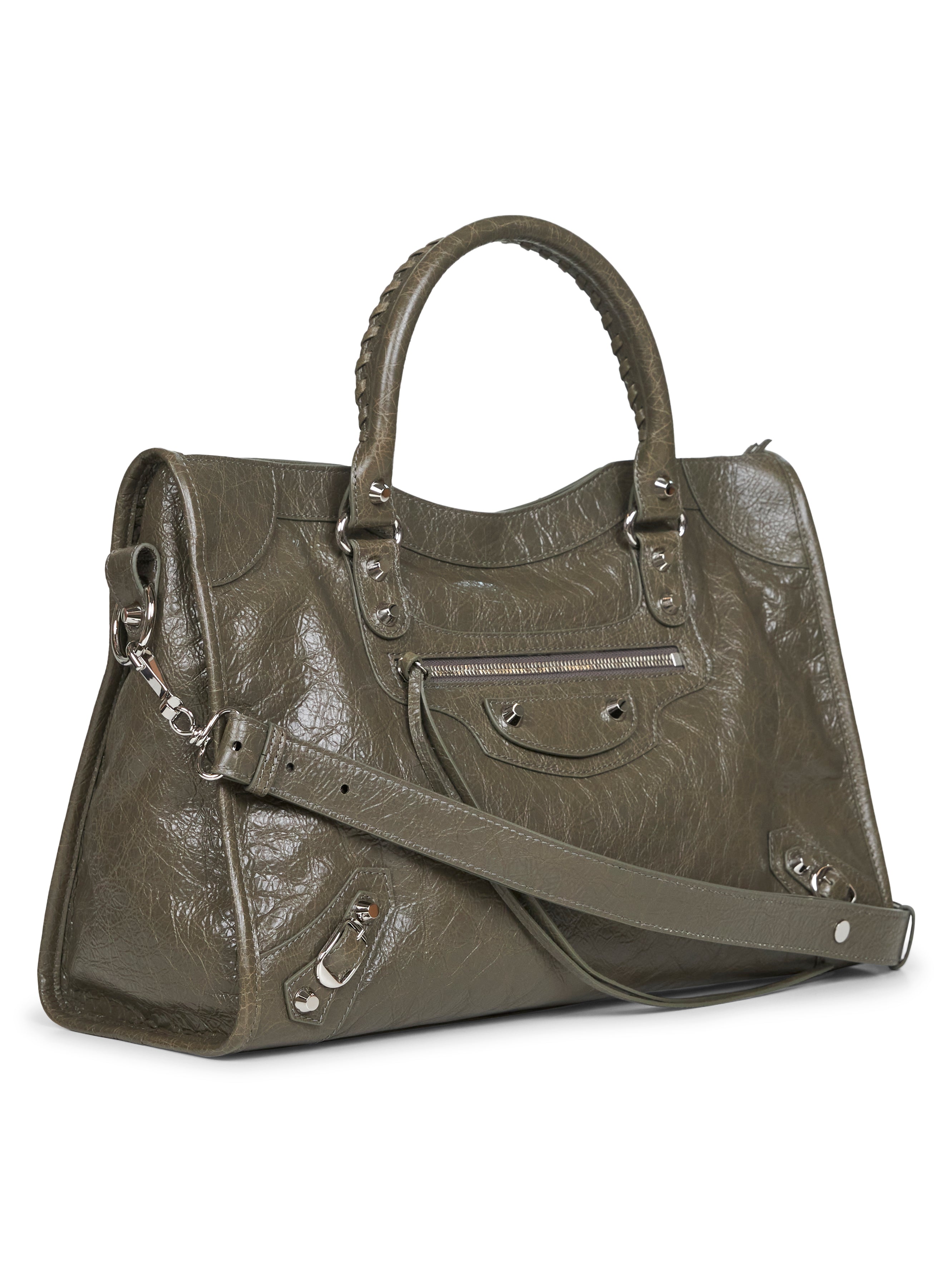 Balenciaga Women Green Le City Medium Bag