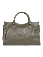Balenciaga Women Green Le City Medium Bag