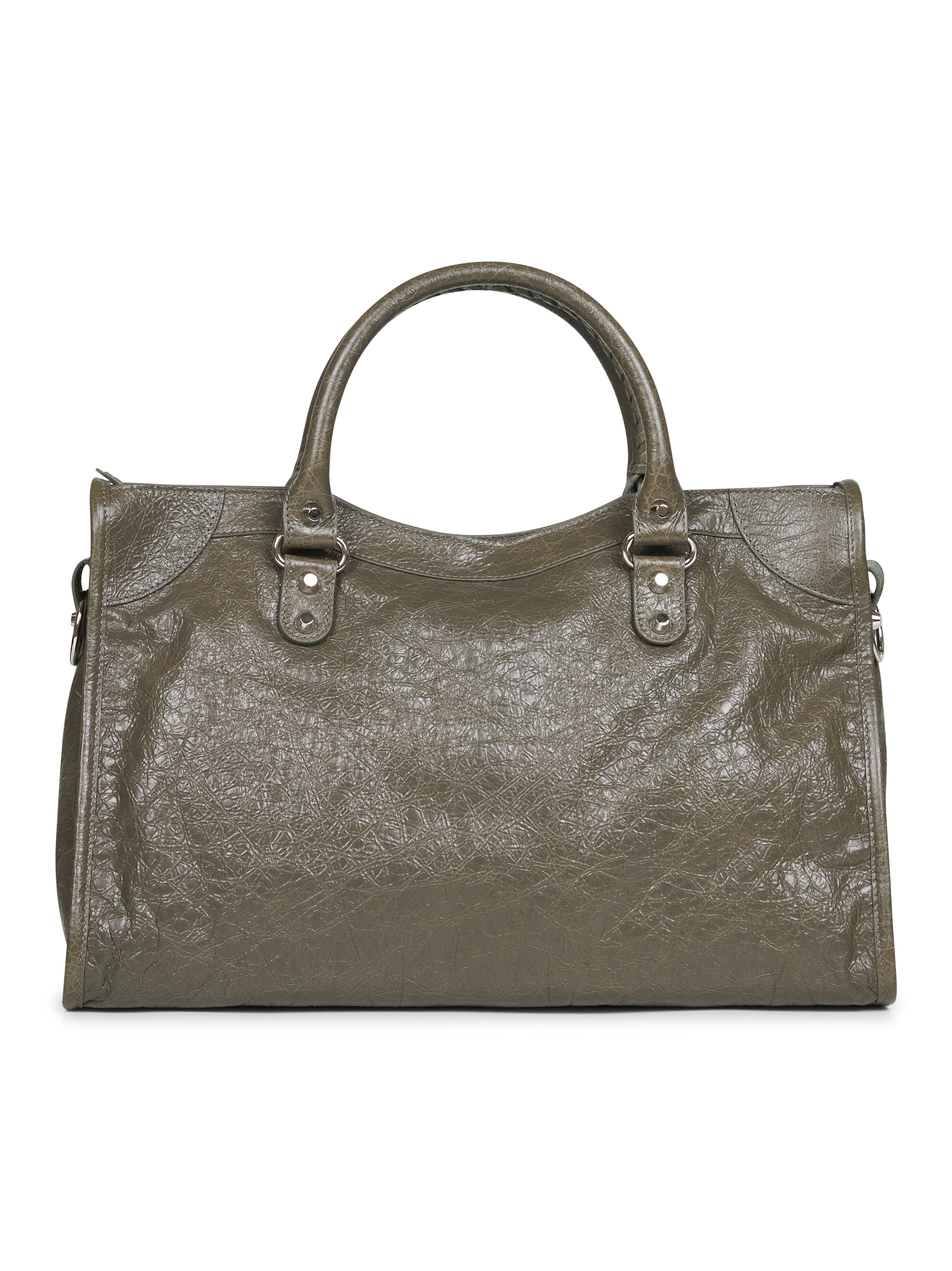 Balenciaga Women Green Le City Medium Bag