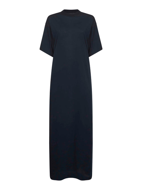 Balenciaga Women Black Jersey Maxi Cocoon Dress