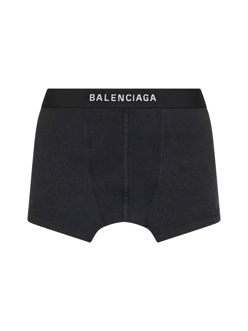Balenciaga Women Black Cut Off Brief Skirt