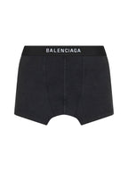 Balenciaga Women Black Cut Off Brief Skirt