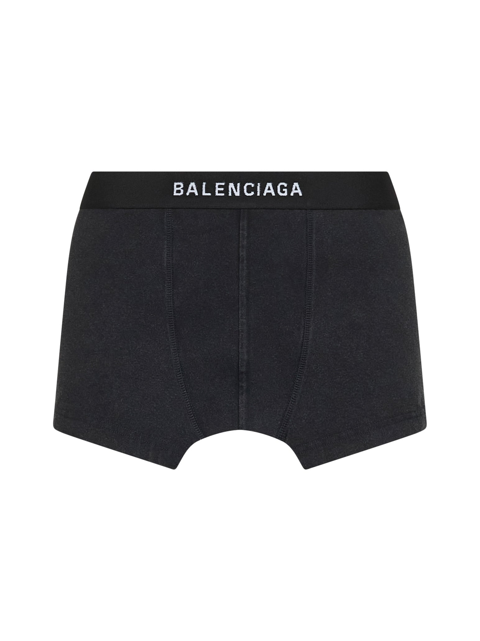 Balenciaga Women Black Cut Off Brief Skirt