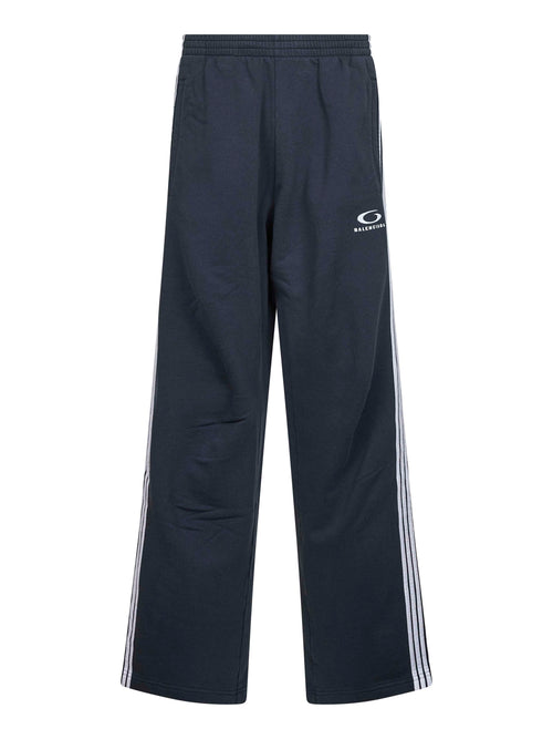 Balenciaga Men Blue Loop Sports Icon Baggy Sweatpants