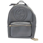 Gucci Leather Soho Interlocking G Backpack 431570