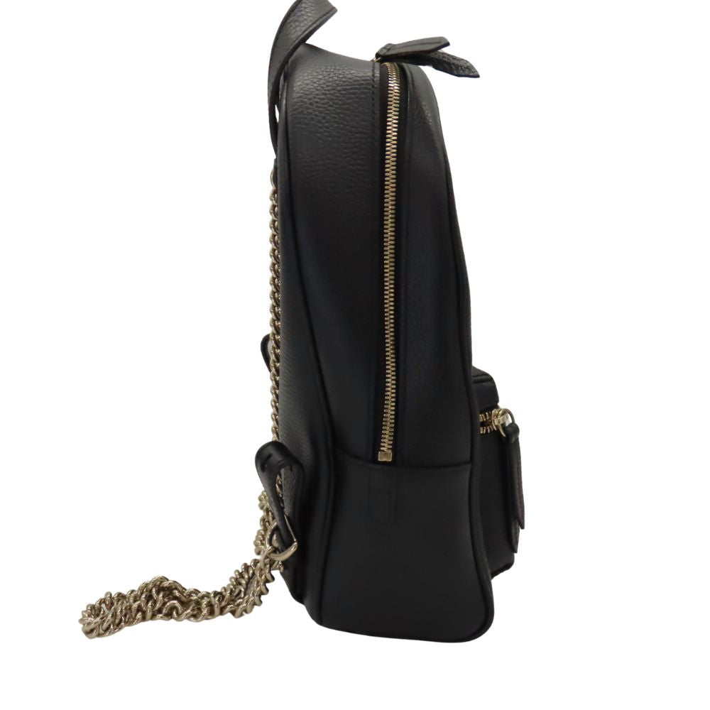Gucci Leather Soho Interlocking G Backpack 431570