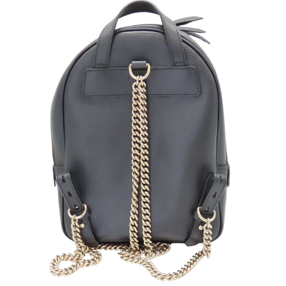 Gucci Leather Soho Interlocking G Backpack 431570