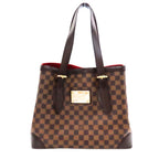 Louis Vuitton Hampstead MM Damier Ebene Tote Bag