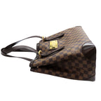 Louis Vuitton Hampstead MM Damier Ebene Tote Bag