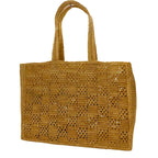Louis Vuitton Summer Shopper Damier Raffia Tote Bag