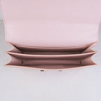 Hermes Calf Leather Message Bag H020 Pink Silver