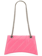 Balenciaga Crush Chain Shoulder Bag Pink