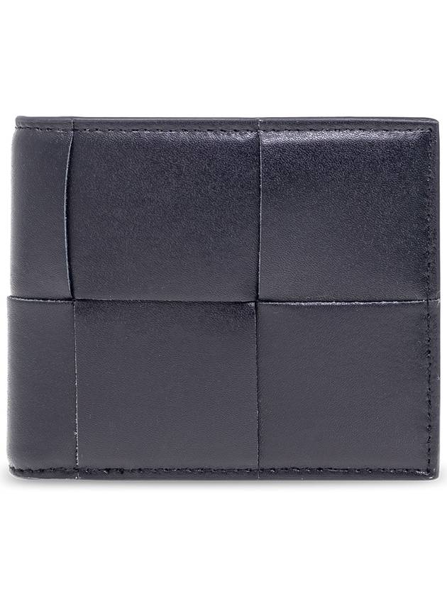 Bottega Veneta Cassette Half Wallet Space Mud