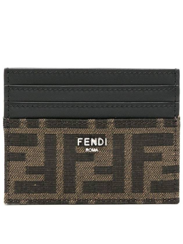 Fendi Fendi Ff Jacquard Card Holder Accessories
