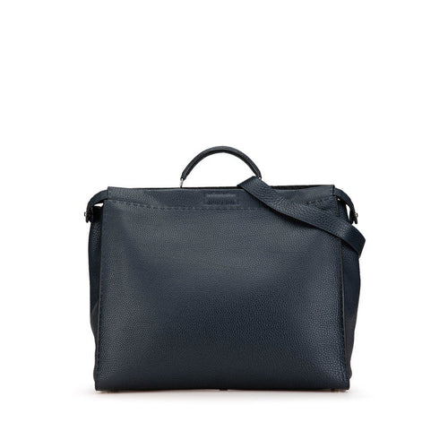 Fendi Leather Peekaboo Monster Business Bag