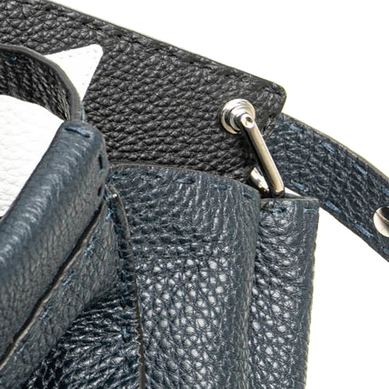 Fendi Leather Peekaboo Monster Business Bag