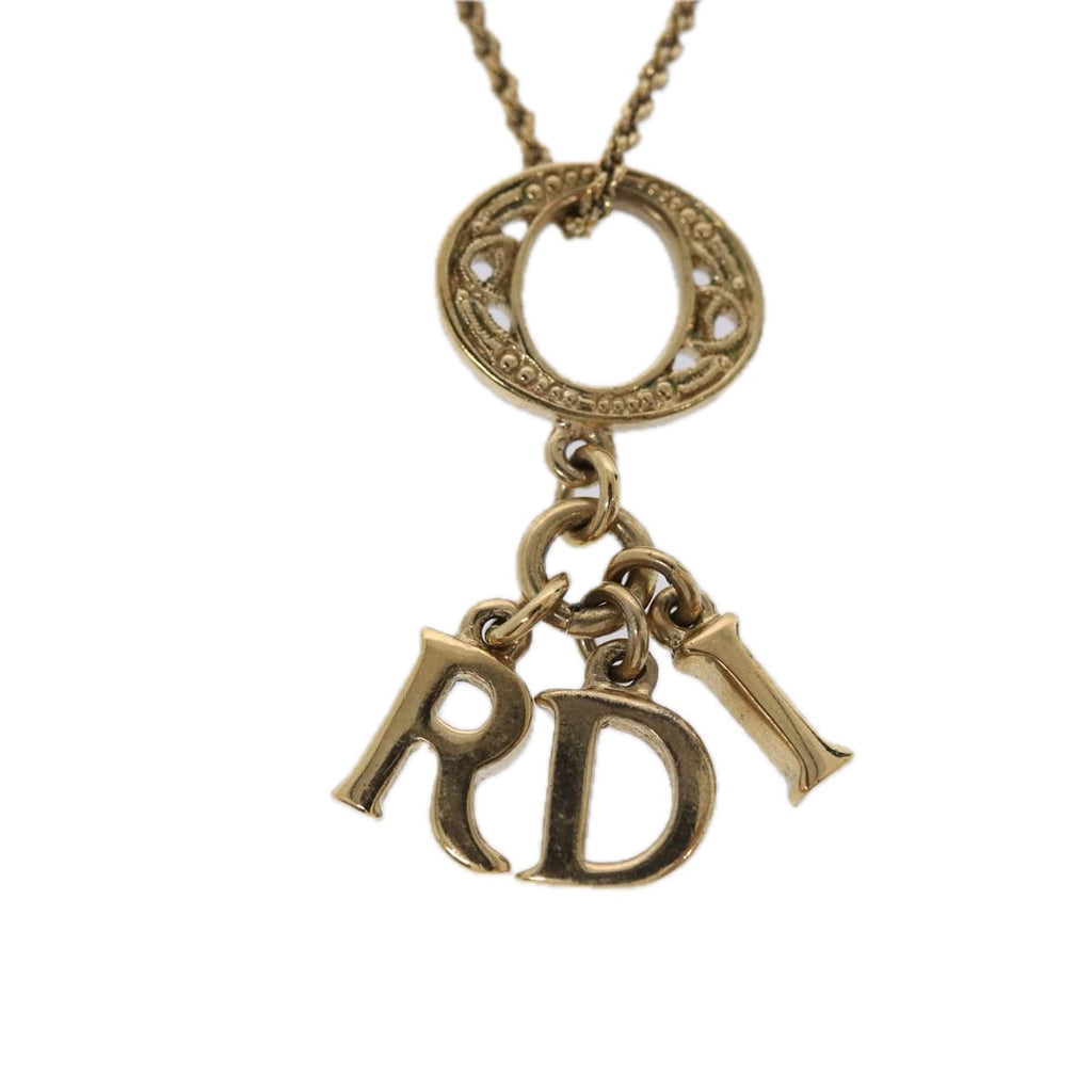 Dior Dior La  Metal Necklace Jewelry (Pre-Owned)