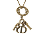 Dior Dior La  Metal Necklace Jewelry (Pre-Owned)