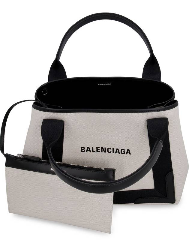 Balenciaga BALENCIAGA NAVY CABAS SMALL BAG