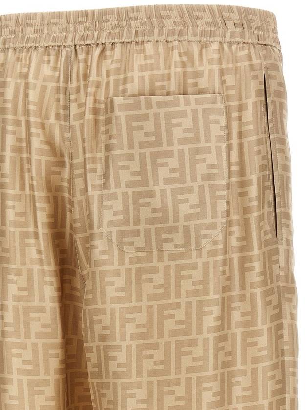 Fendi Fendi Ff Silk Pants