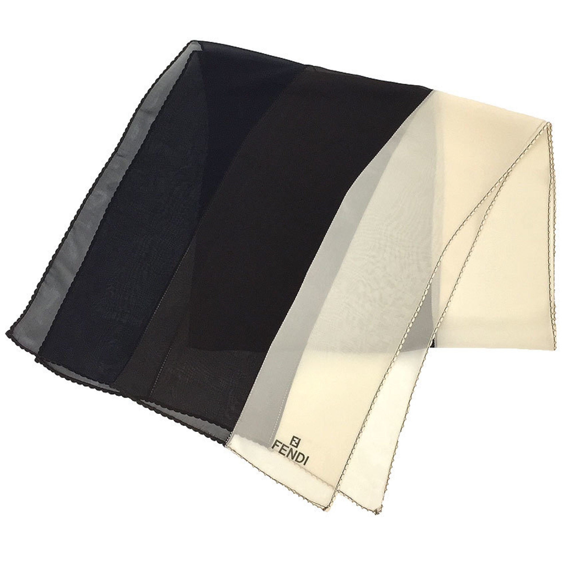 Fendi   ivory Silk Scarf ()