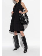 Balenciaga Balenciaga Dress With Blazer Motif, Women's, Black