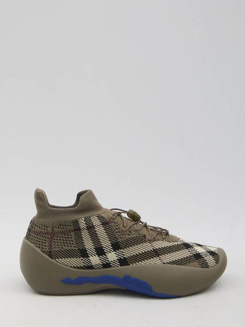 Burberry Check knit Neptune sneakers