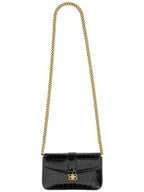 Balenciaga BB Logo Buckle Flap XS Shoulder Bag Black