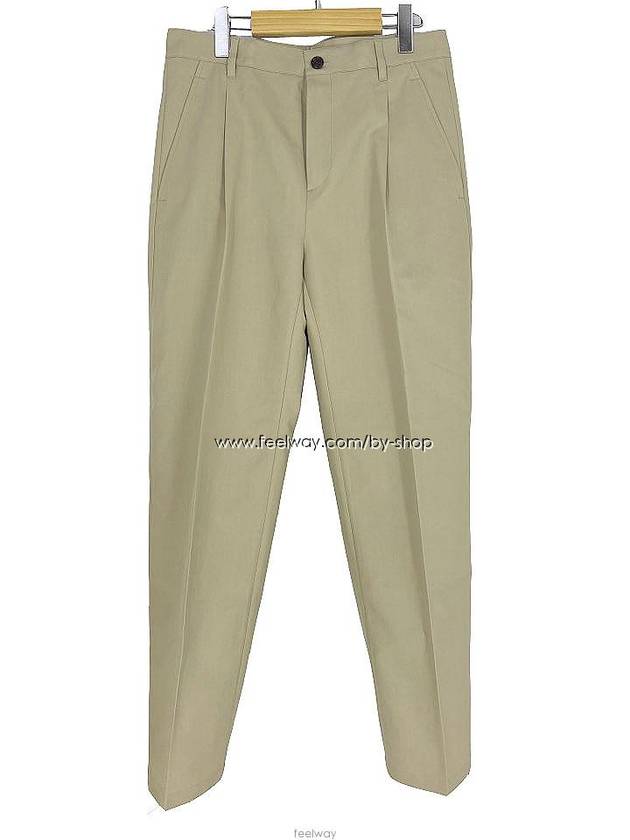 Homme Classic Cotton Slacks Beige Dior