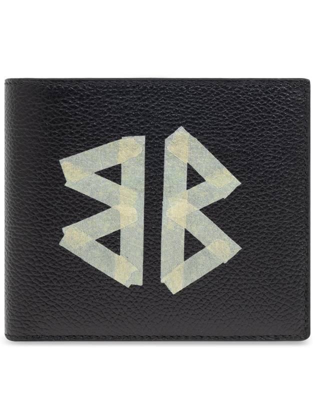 Balenciaga Balenciaga Leather Wallet, Men's, Black