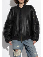 Balenciaga Women s Bomber Jacket Balenciaga Soft Leather