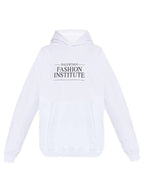 Balenciaga Fashion Institute Large Fit Hooded Top White