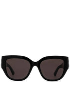 Balenciaga Eyewear Logo Applique Cat Eye Frame Sunglasses BB0323SK