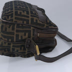 Fendi Zucca  Canvas Shoulder Bag ()