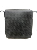 Fendi Zucchino  Canvas Shoulder Bag ()