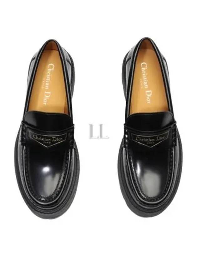 Boy Platform Loafer Black Brushed Dior