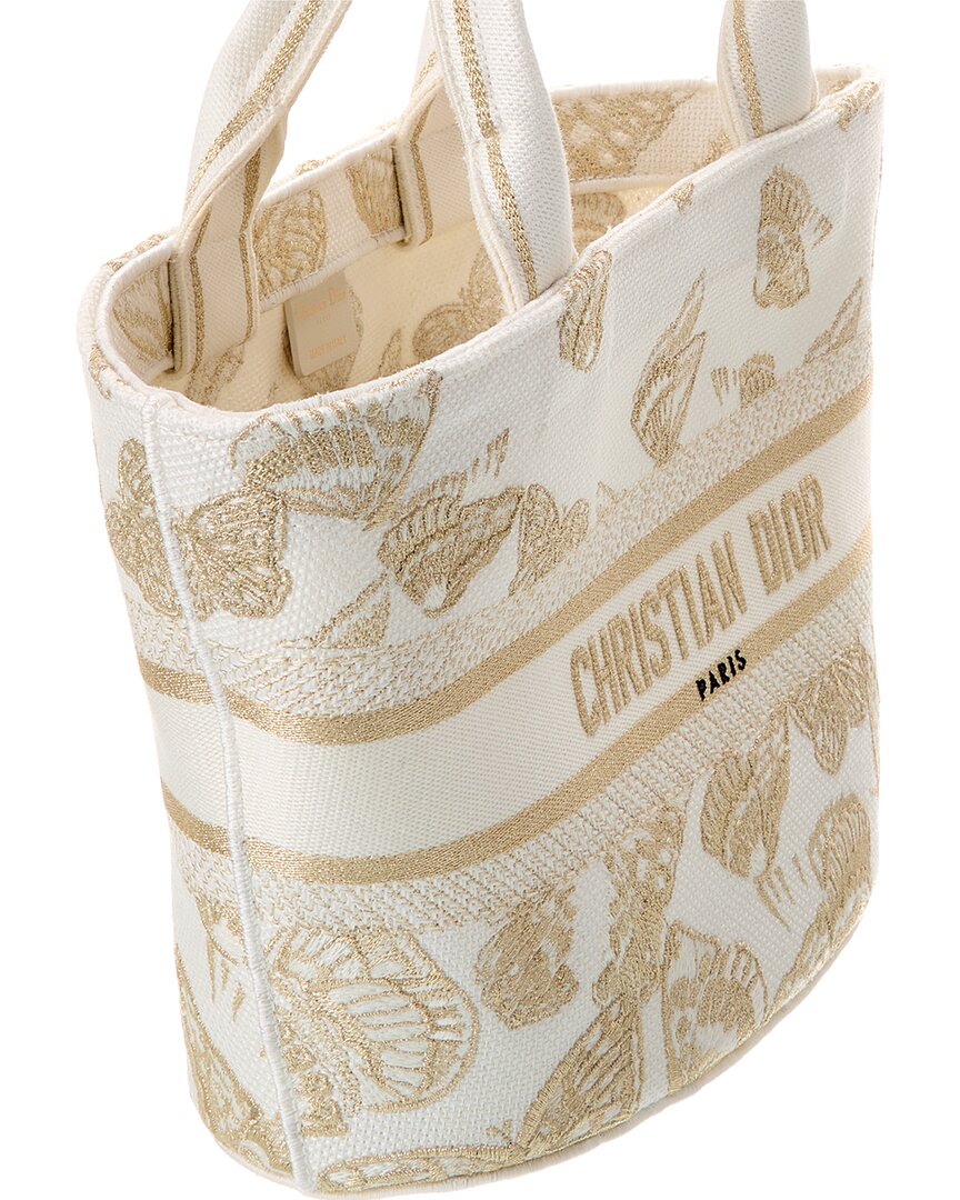 Dior Hat Canvas Basket Bag