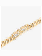 Revolution Crystals Bracelet Gold Dior