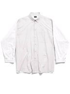 Balenciaga Balenciaga Oversized 3B Sports Icon Hybrid Shirt, Brand Size 1 (Small)